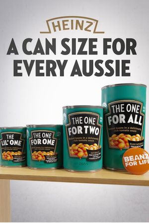 Heinz Beanz. A Can Size for Every Aussie!'s poster