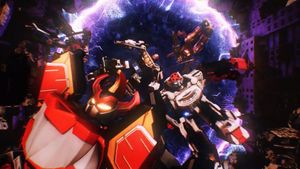 No. 1 Sentai Gozyuger: Super Sentai Universe War's poster