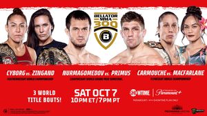Bellator 300: Nurmagomedov vs. Primus's poster