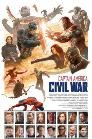 Captain America: Civil War's poster
