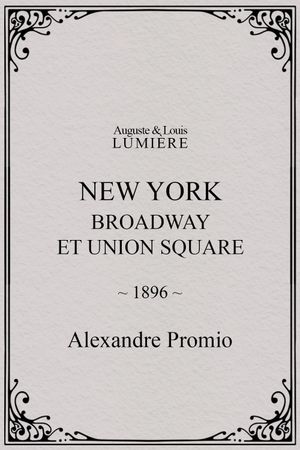 New York: Broadway at Union Square's poster