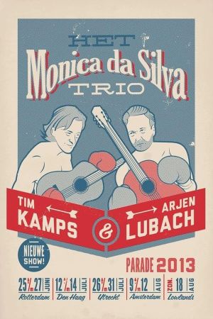 Arjen Lubach & Tim Kamps: Het Monica Da Silva Trio's poster