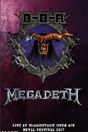 Megadeth Bloodstock 2017's poster image