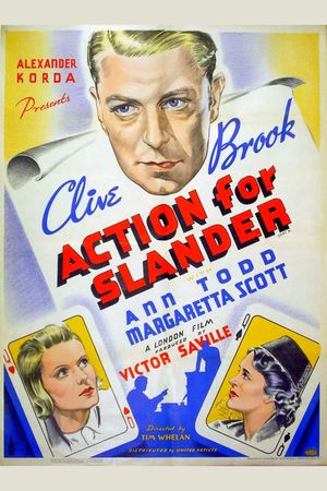 Action for Slander's poster