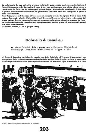 Gabriella di Beaulieu's poster