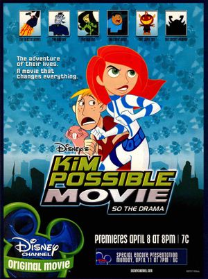 Kim Possible: So the Drama's poster