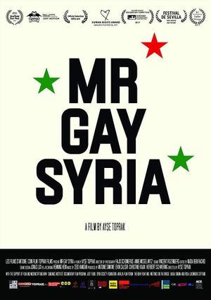 Mr Gay Syria's poster