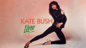 Kate Bush - Live at the Hammersmith Odeon's poster