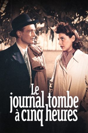 Le journal tombe à cinq heures's poster