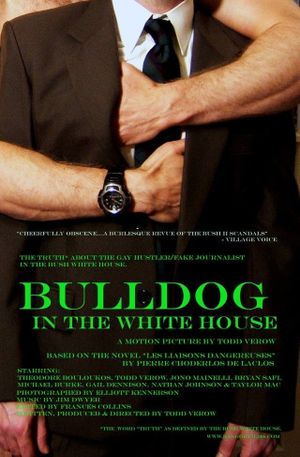 Bulldog in the White House's poster