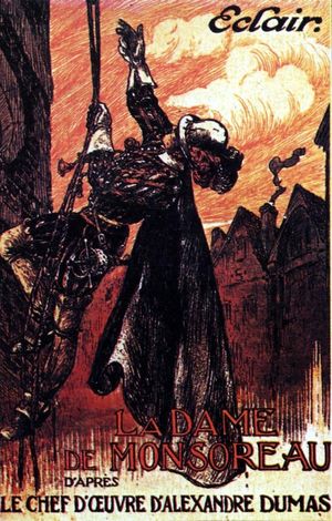 La dame de Monsoreau's poster