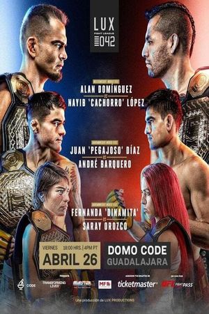 LUX Fight League 042's poster