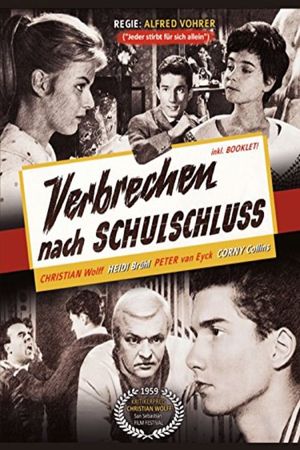 Verbrechen nach Schulschluß's poster