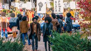BlacKkKlansman's poster