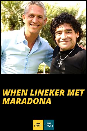 When Lineker Met Maradona's poster