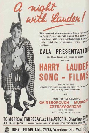 Harry Lauder Songs's poster