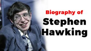 Stephen Hawking Biography's poster