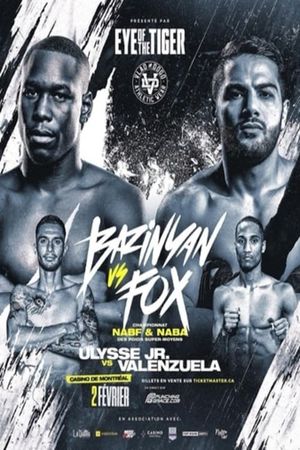 Erik Bazinyan vs. Alantez Fox's poster