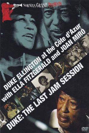 Duke Ellington at the Côte d'Azur with Ella Fitzgerald and Joan Miro's poster