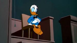 The Trial of Donald Duck's poster