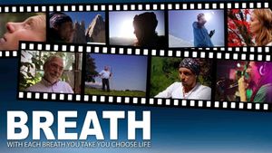 Breath - with each breath you take you choose life's poster