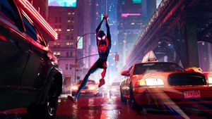 Spider-Man: Into the Spider-Verse's poster