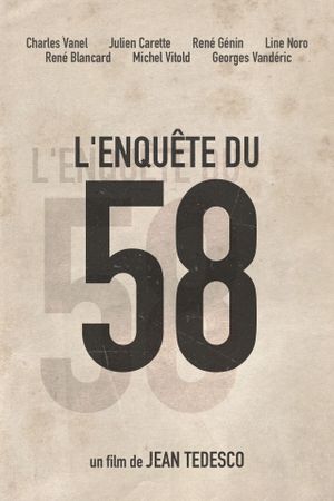 L'Enquête du 58's poster