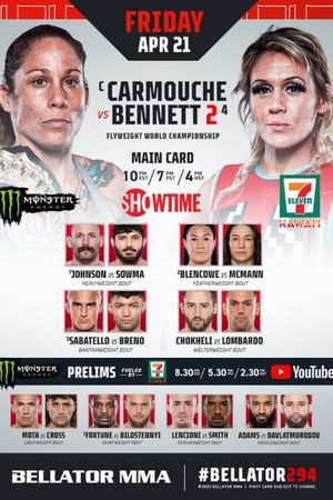 Bellator 294: Carmouche vs. Bennett 2's poster