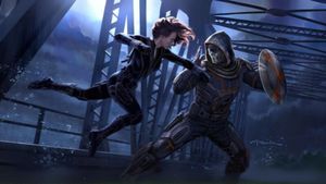 Black Widow's poster