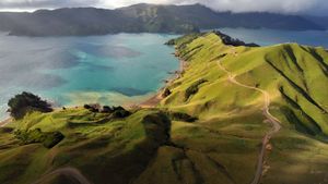 Aerial New Zealand's poster
