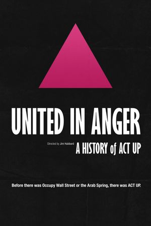 United in Anger: A History of ACT UP's poster