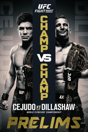 UFC Fight Night 143: Cejudo vs. Dillashaw's poster