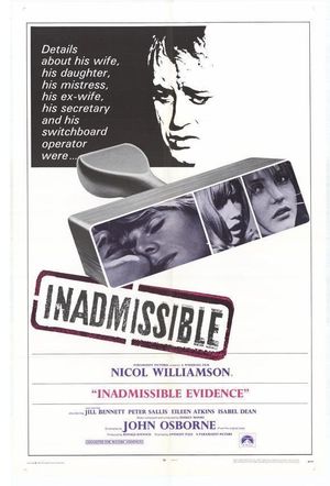 Inadmissible Evidence's poster