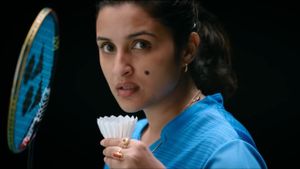 Saina's poster