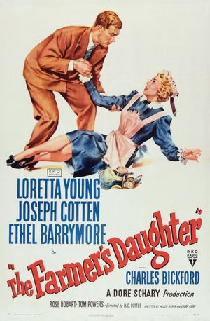 The Farmer's Daughter's poster