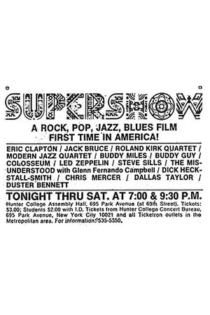 Supershow's poster