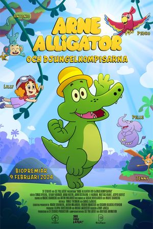 Arne Alligator och djungelkompisarna's poster