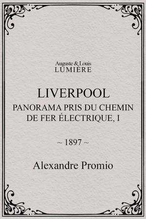 Liverpool, panorama pris du chemin de fer électrique, I's poster