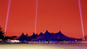 Radiohead - Live From A Tent In Dublin's poster