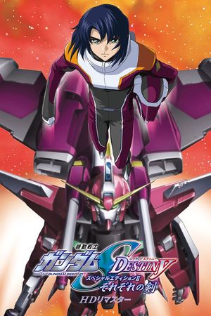 Mobile Suit Gundam SEED Destiny TV Movie II: Their Respective Swords's poster