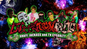 Twitz from Pluto: Graff, Jackass and TV Casualty's poster