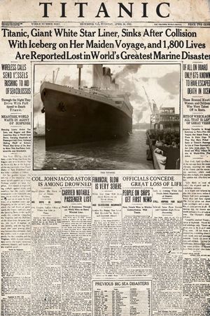 Titanic's poster