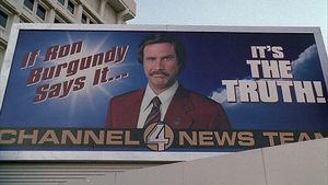 Wake Up, Ron Burgundy: The Lost Movie's poster