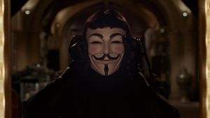 V for Vendetta's poster