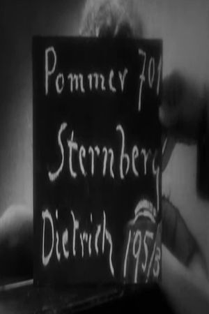 Marlene Dietrich, “The Blue Angel” Screen Test's poster