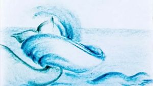 The Big Wave And The Small Wave's poster