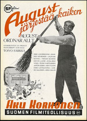 August järjestää kaiken's poster
