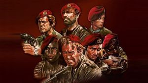 The Seven Red Berets's poster