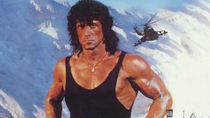 Rambo III's poster