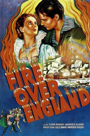 Fire Over England's poster